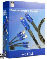 Комплект Premium Connect and Charge PS4 (HDMI 1080р, 3D, 2м. Зарядный кабель 1,8м) - Игры в Екатеринбурге купить, обменять, продать. Магазин видеоигр GameStore.ru покупка | продажа | обмен