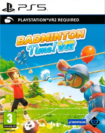  Badminton Time VR [  PS VR2] [ ] PS5 PPSA29562 - , ,     