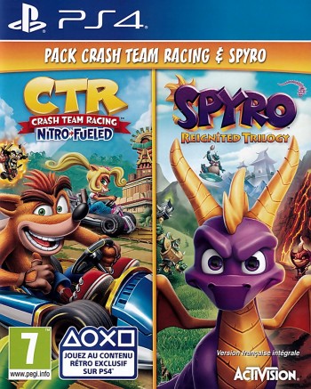  Crash Team Racing Nitro-Fueled + Spyro Reignited Trilogy (PS4,  ) -    , , .   GameStore.ru  |  | 