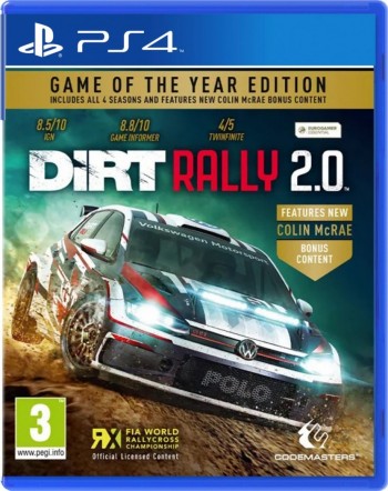 Dirt Rally 2.0 Game of the Year Edition (PS4, английская версия) - Игры в Екатеринбурге купить, обменять, продать. Магазин видеоигр GameStore.ru покупка | продажа | обмен