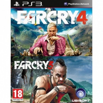 Far Cry 3 + Far Cry 4 (PS3 видеоигра, русская версия) - Игры в Екатеринбурге купить, обменять, продать. Магазин видеоигр GameStore.ru покупка | продажа | обмен
