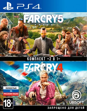  Far Cry 4 + Far Cry 5 [ ] PS4 -    , , .   GameStore.ru  |  | 