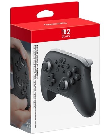 Pro Controller Nintendo Switch 2 Геймпад беспроводной черный оригинал - купить, обменять, продать в магазине видеоигр Екатеринбург